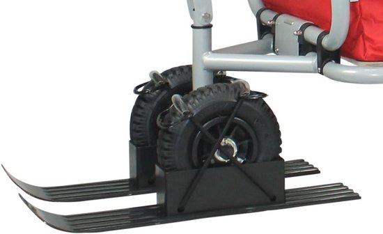 Glijders voor opvouwbare bolderkar - Eenvoudig te monteren sneeuwboeien van LifeGoods