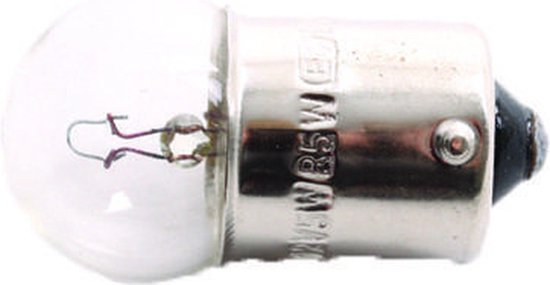 Gloeilamp 12V/15W BA15S 2st. van Philips