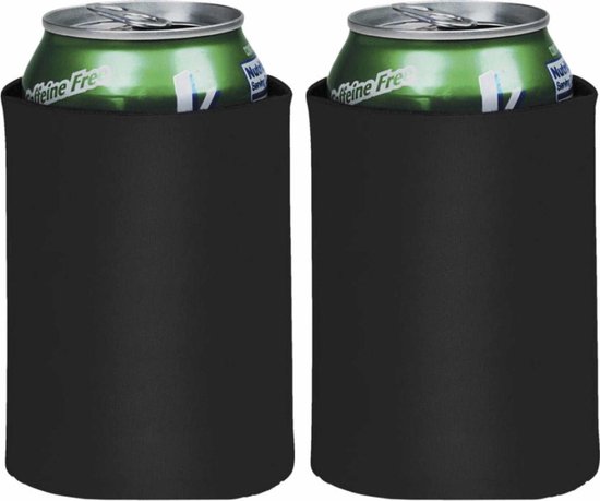 Go Go Gadget - Blikjeskoeler - Festival - Feestje - Set van 2 stuks - Zwart van Go Go Gadget