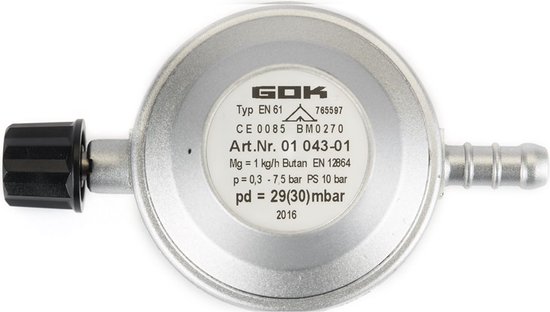 Gok gasdrukregelaar Campingaz - 30 mbar van Merkloos