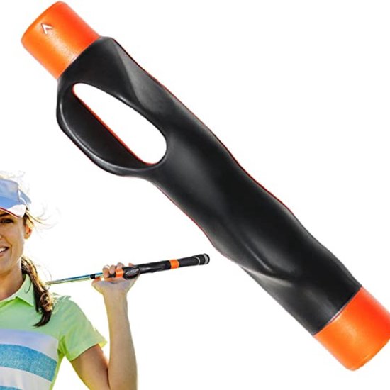 Golf grip trainer - Oranje - Golf training accesoires - Golfen - Griptrainer golfen - Golftrainingsmaterialen - Golfaccesoires - Golfgrip trainer - Golf griptrainer van SKLZ
