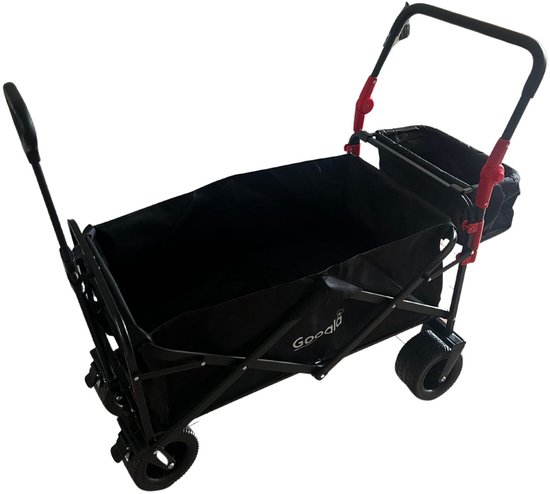 Gooala Bolderkar - Opvouwbaar - Tot 120KG - 90L van Merkloos