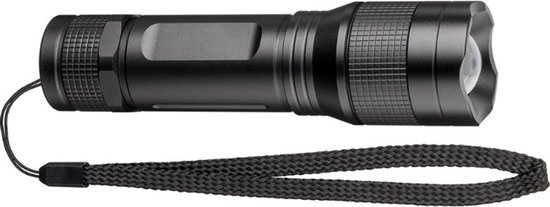 Goobay LED-zaklamp High Bright 300, ideaal voor werk, vrije tijd, sport, camping, vissen en jagen