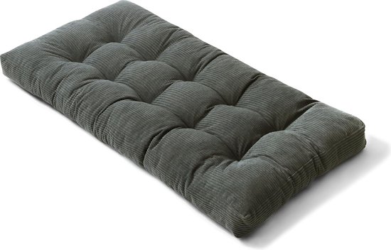 Goodivery ® Futon Matras voor Eén Persoon met Comfortabele Schuimvulling en Elegante Brede Katoenstructuur van Merkloos