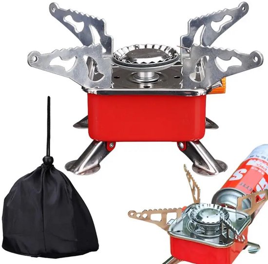 Goodly® camping kooktoestel - Butaangas - Noodpakket - Gas brander