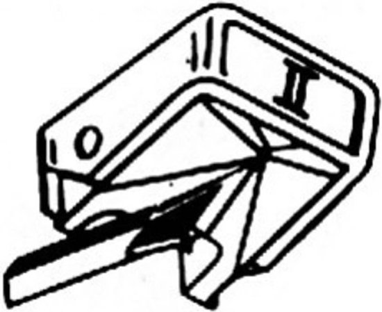 GP 400 II/401 II/412 II HiFi-platenspelernaald van Pioneer