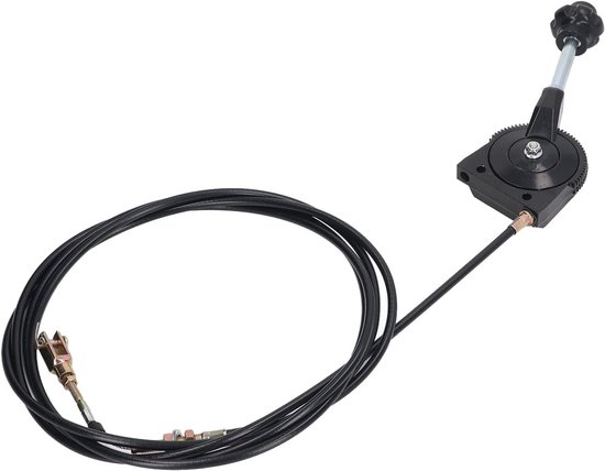 Graafmachine Handmatige Gaskabel, Accessoires voor Zware Uitrustingsonderdelen met Roestvrijstalen Verbinding en PU-buis, voor Graafmachine of Mixer 3,5 M
