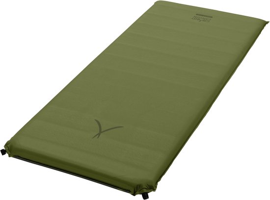 GRAND CANYON Matte HANCOCK 10.0 XW Selbstaufblasende Campingmatte, 198 x 76 cm, 10 cm Komfortschaum, R-Wert 9.0 bis -43 °C, extra breit & maximal komfortabel