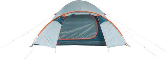 GRAND CANYON Zelt TOPEKA 4 Campingzelt – Geräumiges 4–5 Personen Kuppelzelt mit großer Apsis und GrandFlow Belüftung