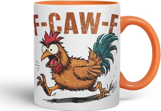 Grappige Sarcastische Kip Mok - Koffiebeker Cadeau 330 ml