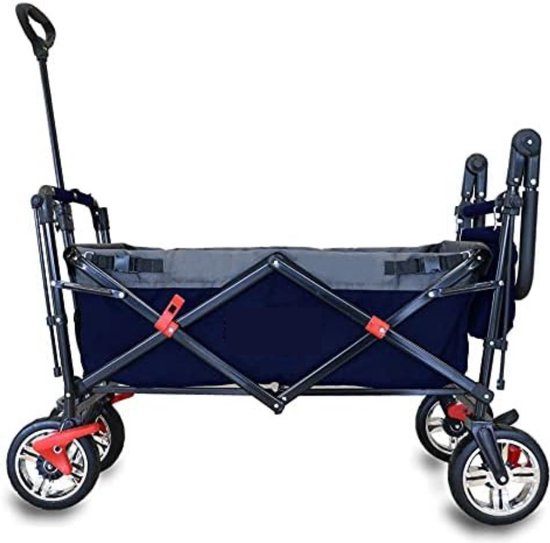 Gratyfied- Bolderkar Met Dak- Bolderkar With Roof- Bolderkar Kinderenvervoer- Bolderkar Children's Transport- Bolderkar Met Duwstang- Boldercart with push bar van Gratyfied