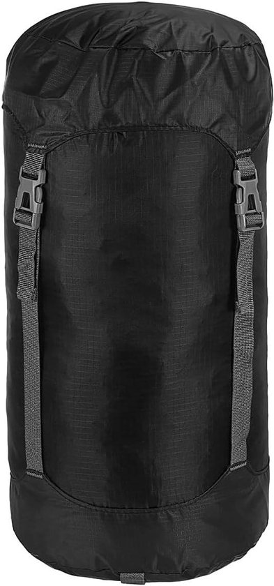 Green Glow - Lichtgewicht Waterdichte Compressie Opbergtas voor Slaapzak 30L - Nylon - Compact - Reiscompressiezak van Merkloos