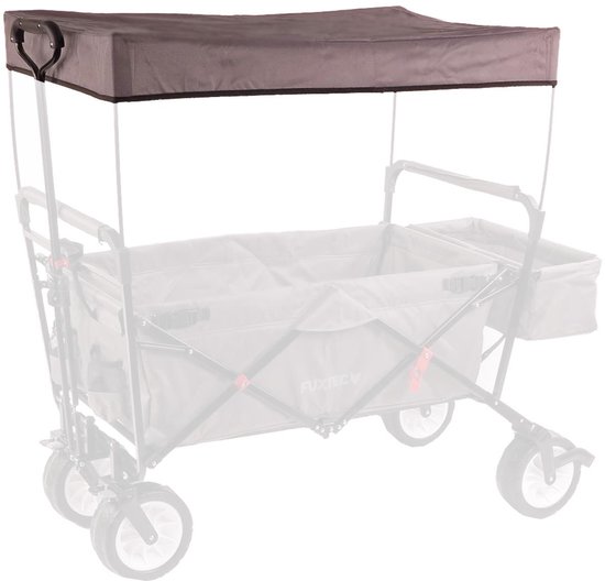 Grijs schuifdak - FUXTEC - Chariot Wild en City Cruiser
