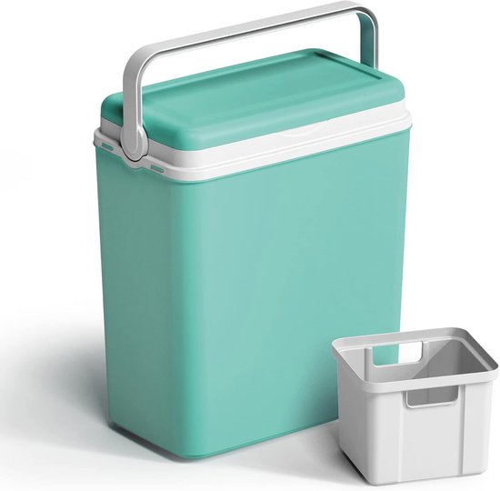 Grote 29 Ltr Thermische Koeler - Diepvries Geïsoleerde Koele Ijskast voor Picknick en Camping van Merkloos