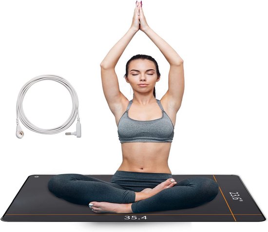Grote Aardingsmat 60x90 cm - Universele Slaapmat voor Energie & Voettherapie van Merkloos