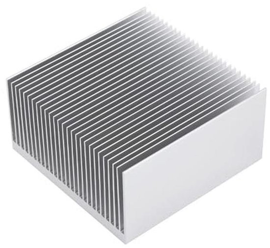 Grote Aluminium Koellichaam 27 Fin Radiator voor Hoge Vermogen Componenten van Merkloos