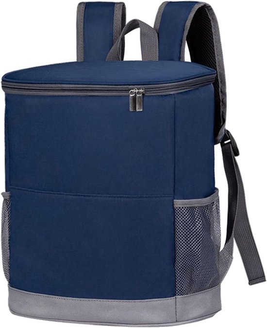 Grote lunchkoelkast - Reiskoelkast rugzak - Picknick en reizen - Lekvrij en draagbaar - 29 x 16 x 33 cm