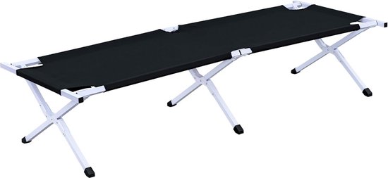 Grote Opvouwbare Campingbed/Luchtbed - 1,90m x 64cm - Fold 'N Rest