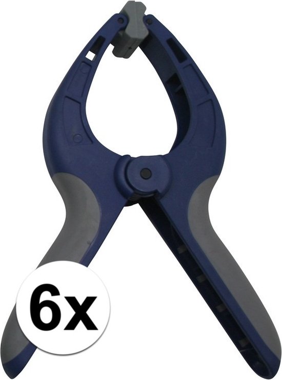 Grote zeilklemmen / zeilclips 9 inch - 6 stuks - kunststof - dekzeil klemmen van VDM Clips