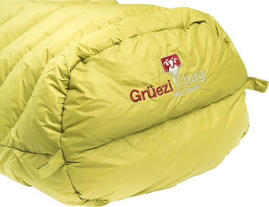 Grüezi-Bag Biopod DownWool Extreme Light 200 Slaapzak, groen van Grüezi Bag