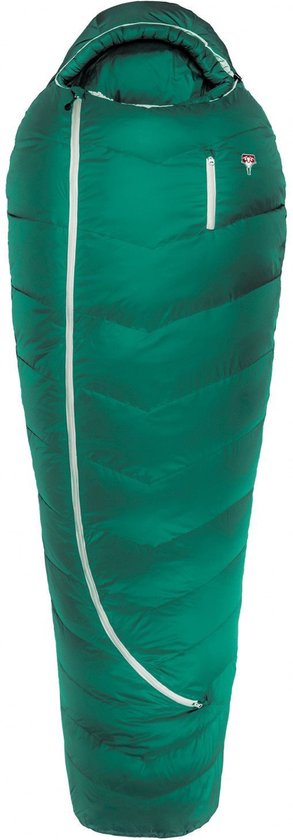 Grüezi Bag Biopod DownWool Subzero 200 Slaapzak Pine Green van Merkloos