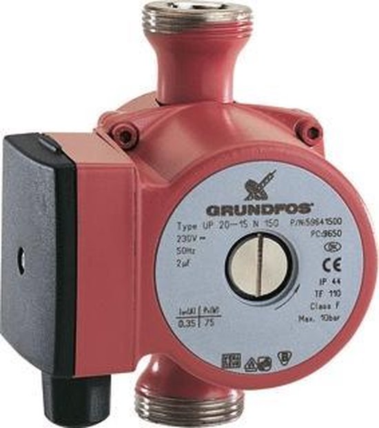 Grundfos UP tapwaterpomp - 20-45 N 150 230v van Merkloos