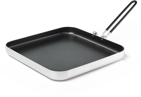 GSI Bugaboo Ceramic 10" Square Frypan - Keramische Vierkante Pan
