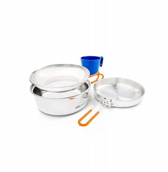 GSI Glacier RVS 1-Persoons Kookset - Duurzaam & Compact