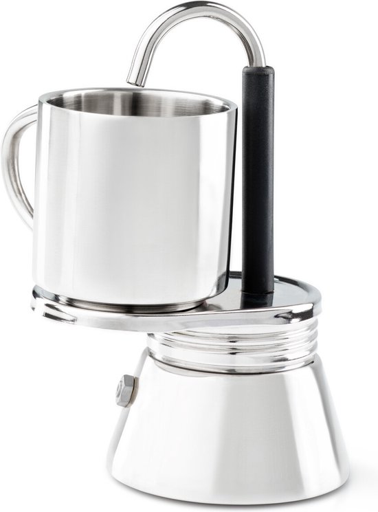 GSI Mini Espresso Set voor 1 Beker 60ml van Merkloos
