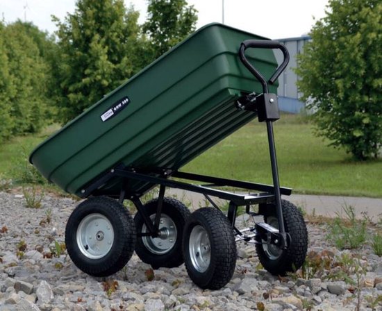 Güde GGW 300 tuintransportwagen - met kiep- en koppelfunctie van Merkloos