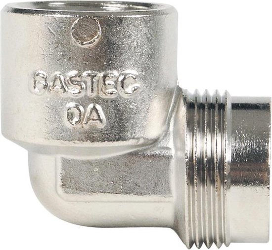 haakse Gascomfoor aansluiting 1/2" Giveg norm van Wisa