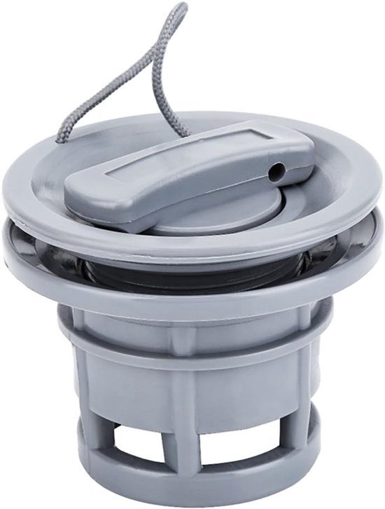 Halkey Roberts Ventiel Boot Air Valve Pvc Grijs Pvc Air Gas Ventieldopje Replament Voor Opblaasbare Boot Rubberboot Kajak Kano van Merkloos