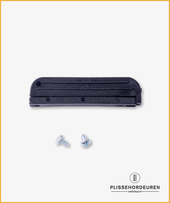 Handgreep - Plisse hordeur - Zwart - Kunststof van CANDO