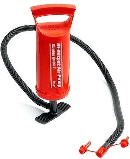 Handmatige Luchtpomp - Oppompen Luchtbed - Opblaas boot - Air Matras - Opblaasfiguren - Zwembad speelgoed - Ballen - Handpomp van Avento