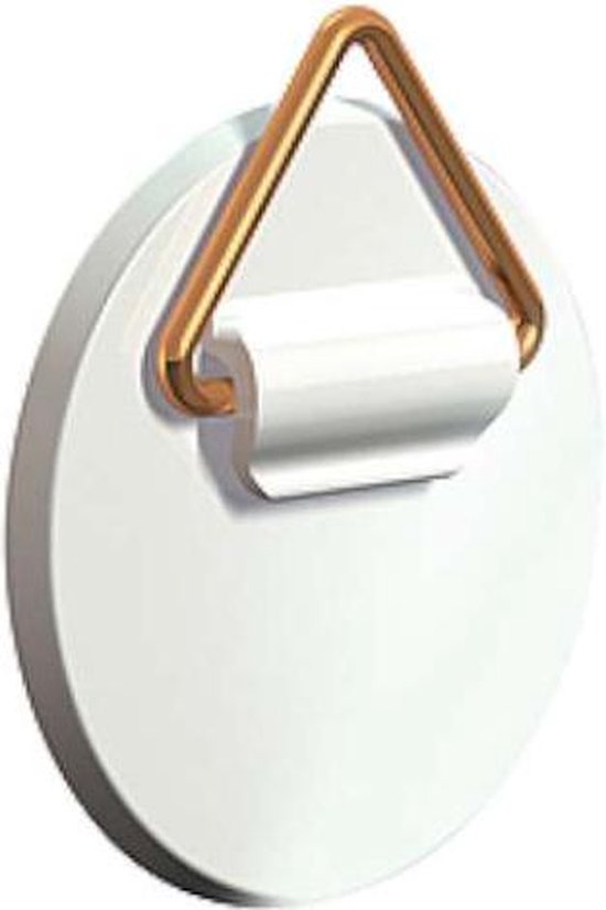 Hanger zelfklevend (WIT)40mm. van Tesa