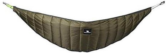 Hangmat Deksel - Hangmat Slaapzak - Kamperen Buiten - Winter Warmte Isolatie - 235cm Lengte - Legergroen