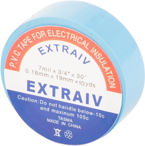 Hangzhou A Link Star Technology Co. Ltd. - PVC Isolatie Tape - 19mm - Waterdicht - 9m van Merkloos