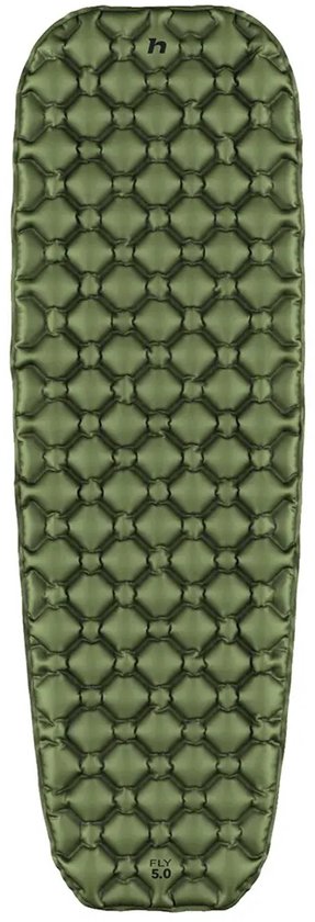 Hannah opblaasbare slaapmat Fly 5.0 Garden Green II - Groen van Merkloos