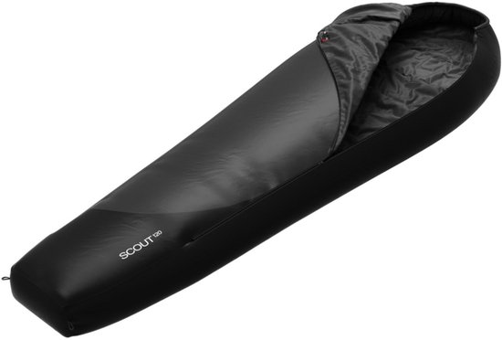 Hannah Outdoor mummyslaapzak Scout 120 links II 195 cm -9°C - Grijs van Hannah