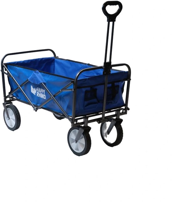 Happy Rhino - Bolderwagen Otway - Bolderwagens - Zwart - 8,5kg - Polyester - 54 x 8.5 x 100 cm van Merkloos