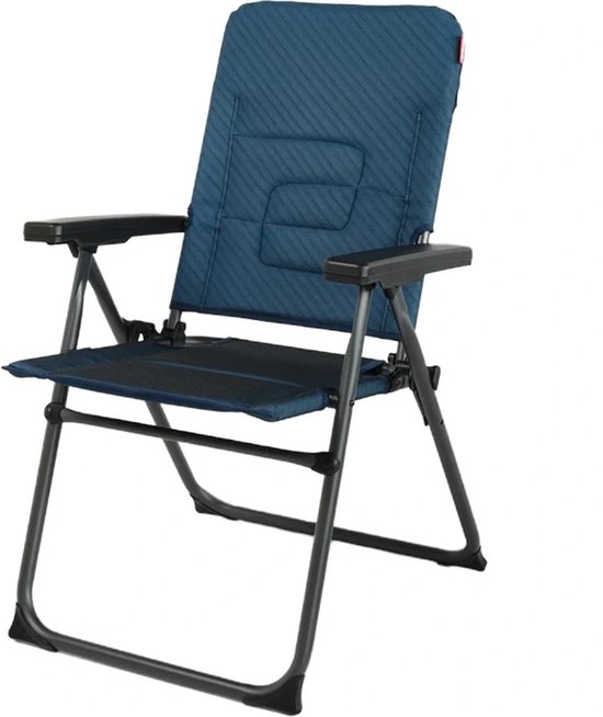 Happy Rhino - Campingstoel Lovina Van-Fit - Vouwstoelen - Blauw - 4kg - 45 x 45 x 45.5/95 cm