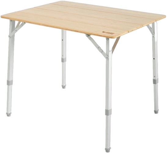 Happy Rhino - Campingtafel Bamboe Lorentz Inklapbaar - Eettafels - Hout - 80 x 60