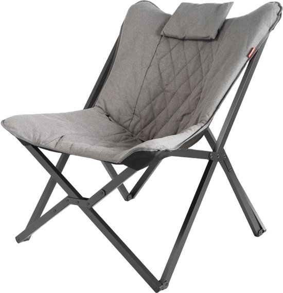 Happy Rhino - Vlinderstoel Reisa - Lichtgewicht - Kampeerstoel - Polyester - Vouwstoelen - 89 x 5 x 52 cm