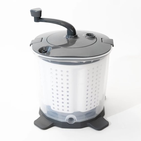 Happy Rhino - Wasmachine Centrifuge Slim - Wasmachines - Grijs - 2.4kg - PP - 33 x 33 x 46 cm van Merkloos