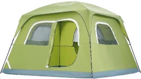 Happyment Familietent 6 personen - Tent voor Kamperen en Outdoor - Camping - Geschikt Voor gebruik van Merkloos