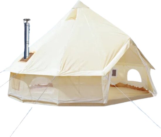 Happyment Kampeertent - Tent Outdoor 4 Seizoenen - 4-6 personen - Geschikt Voor gebruik van Happyment