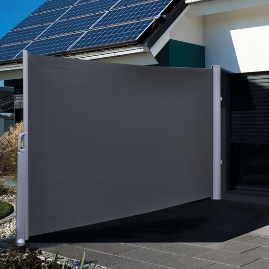 Haushalt 60250 - Uitschuifbaar Windscherm - Antraciet - 160x300 cm van Haushalt
