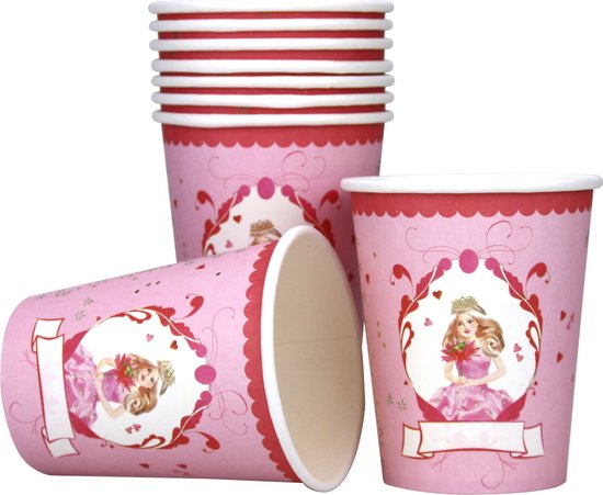 Haza Original Bekers Prinses 8 Stuks van Haza Original