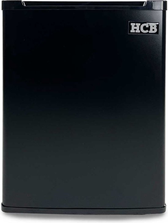 HCB® - Professionele Horeca Minibar koeling - 40 liter - 230V - Mini Koelkast - Kleine drankenkoelkast - Flessenkoelkast - Bier koelkast - tafelmodel - 43x40x56.5 cm (DxBxH) - 13 kg - Frigo - 1425