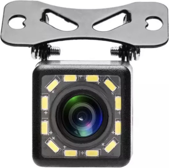 HD Achteruitrijcamera HD 170 Groothoek 12 LED Nachtzicht Waterdicht Parking camera van Merkloos